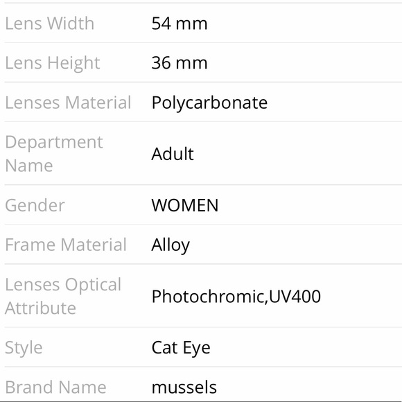 Cat eye Sunglasses - Picture 10 of 10